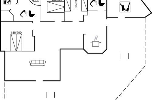 Foto 20 - Casa con 3 camere da letto a Klitmøller con terrazza e sauna