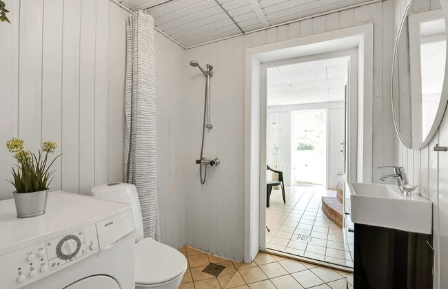 Casa con 4 camere da letto a Ringkøbing con piscina privata e terrazza - Foto 21