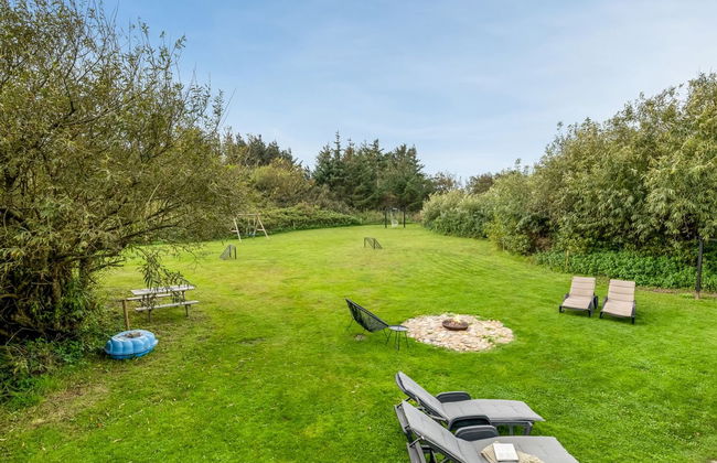 Casa con 4 camere da letto a Ringkøbing con piscina privata e terrazza - Foto 8