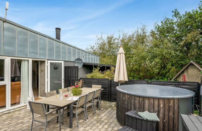 Casa con 4 camere da letto a Ringkøbing con piscina privata e terrazza - Foto 14