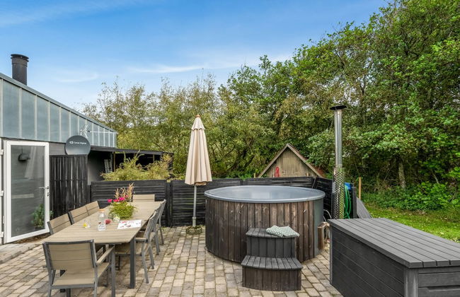 Casa con 4 camere da letto a Ringkøbing con piscina privata e terrazza - Foto 15