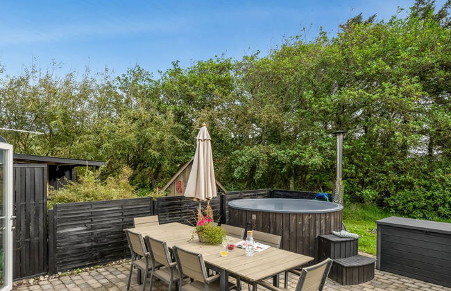 Casa con 4 camere da letto a Ringkøbing con piscina privata e terrazza - Foto 13