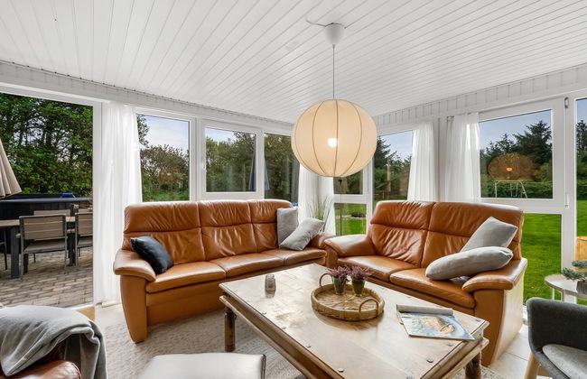 Casa con 4 camere da letto a Ringkøbing con piscina privata e terrazza - Foto 29