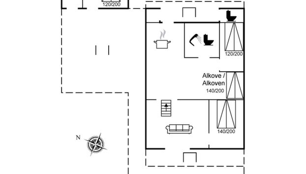 Casa de 2 habitaciones en Middelfart con terraza - Foto 2