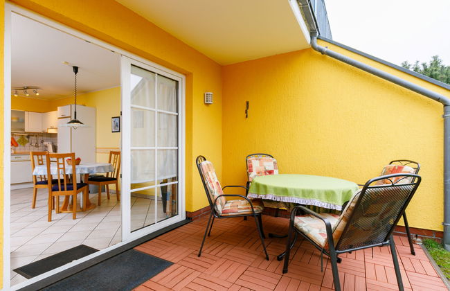 Apartamento de 2 quartos em Zinnowitz com terraƧo - Foto 6