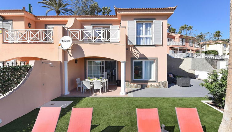 Photo 1 - Maison de 3 chambres à San Bartolomé de Tirajana avec piscine et jardin