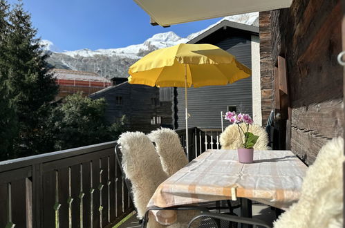 Foto 5 - Apartment mit 2 Schlafzimmern in Saas-Fee mit garten