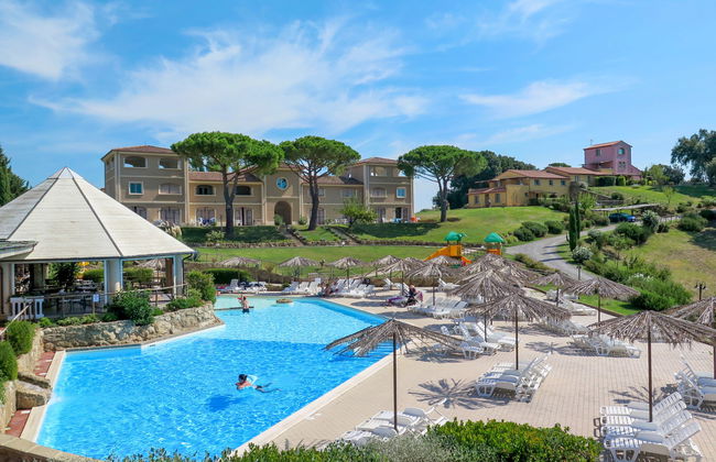 Apartment mit 2 Schlafzimmern in Riparbella mit schwimmbad und garten - Foto 1