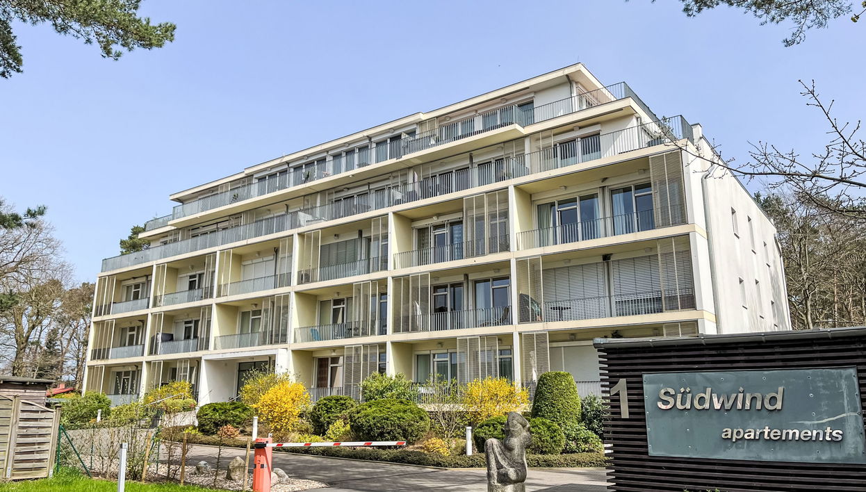 Apartamento de 2 quartos em Zempin com piscina e jardim - Foto 1