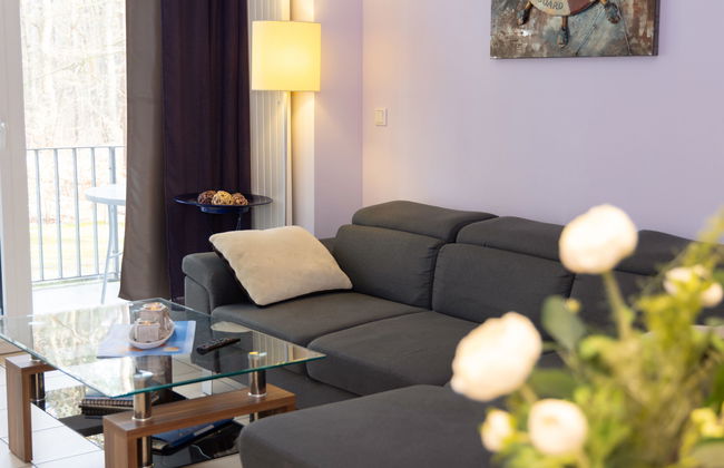 Apartamento de 2 quartos em Zempin com piscina e jardim - Foto 8