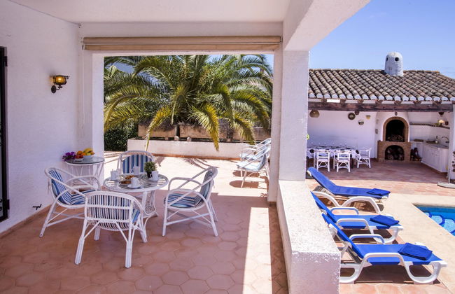 Casa de 4 quartos em Jávea com piscina privada e jardim - Foto 24