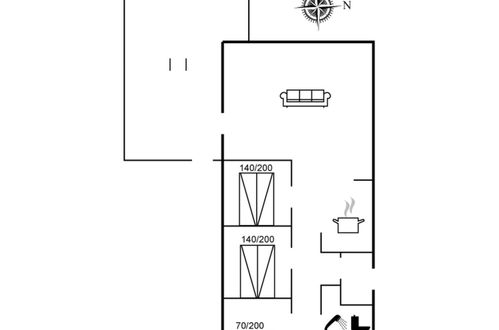 Foto 26 - Haus mit 3 Schlafzimmern in Vejers Strand mit terrasse