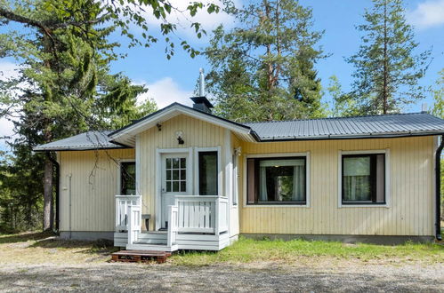 Foto 1 - Casa de 2 habitaciones en Pudasjärvi con sauna y vistas a la montaña