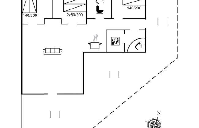 Maison de 3 chambres à Ansager avec terrasse et sauna - Photo 2