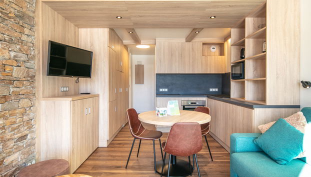 Apartment mit 2 Schlafzimmern in La Léchère mit terrasse - Foto 4