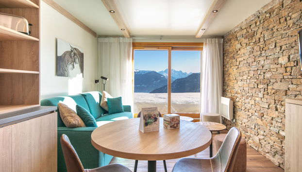 Apartment mit 2 Schlafzimmern in La Léchère mit terrasse - Foto 3