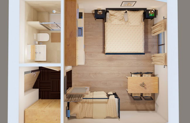 Apartamento de 1 quarto em Arnoltice com jardim e terraço - Foto 7