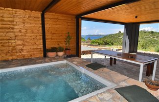 Foto 1 - Casa con 4 camere da letto a Sali con piscina privata e vista mare