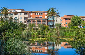 Foto 1 - Appartamento con 2 camere da letto a Six-Fours-les-Plages con piscina e giardino