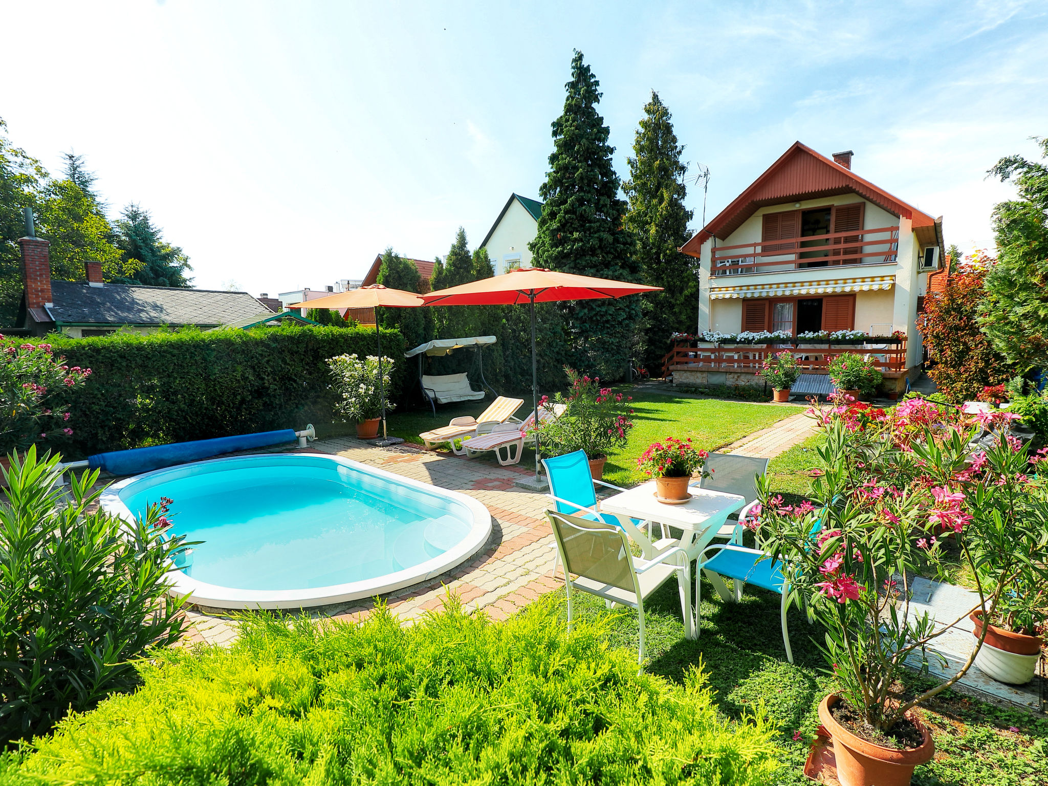 Photo 19 - Maison de 4 chambres à Balatonalmádi avec piscine privée et jardin