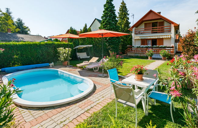 Casa de 4 quartos em Balatonalmádi com piscina privada e jardim - Foto 23