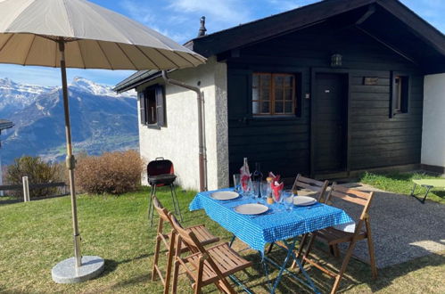 Foto 5 - Casa de 2 habitaciones en Nendaz con vistas a la montaña