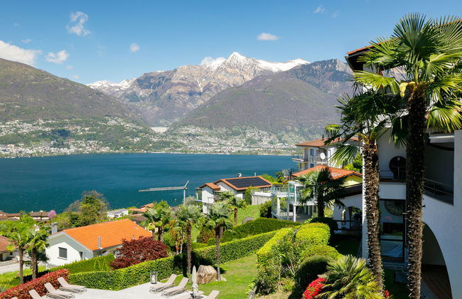 Apartment mit 3 Schlafzimmern in Gambarogno mit schwimmbad und garten - Foto 24