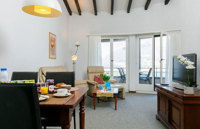 Apartment mit 3 Schlafzimmern in Gambarogno mit schwimmbad und garten - Foto 9