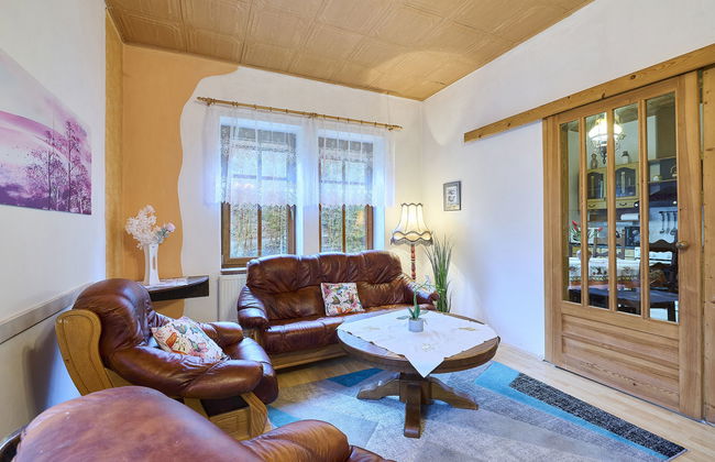Casa de 2 quartos em Zlatá Olešnice com jardim e terraço - Foto 8