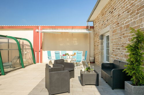 Photo 7 - Maison de 4 chambres à Plounéour-Brignogan-plages avec piscine privée et vues à la mer