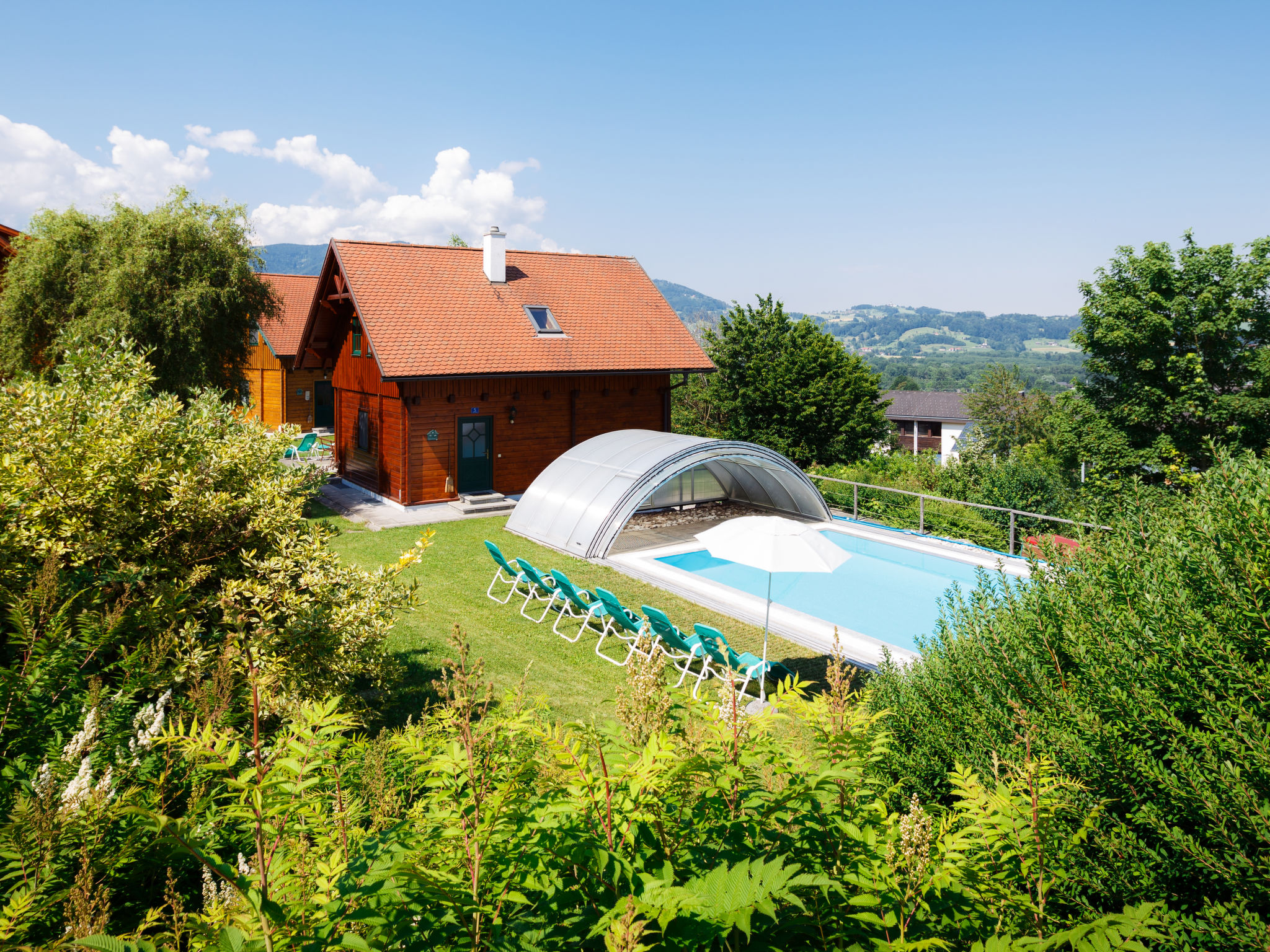 Foto 1 - Casa de 3 habitaciones en Schlierbach con piscina y jardín