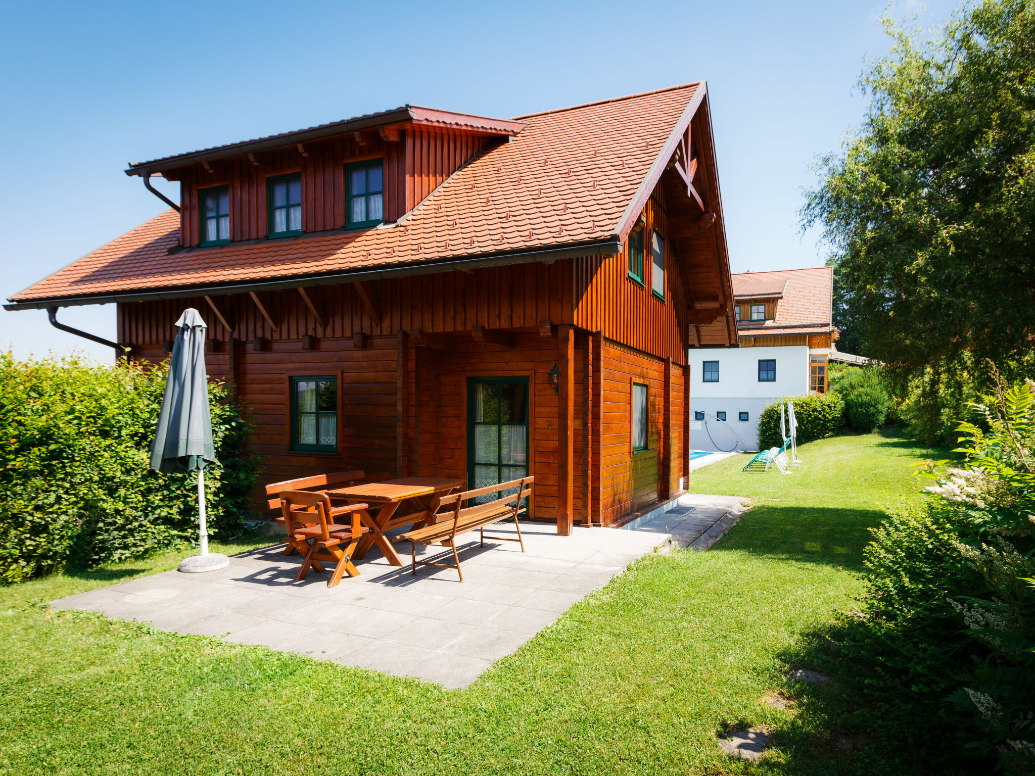 Foto 1 - Casa de 2 habitaciones en Schlierbach con piscina y terraza
