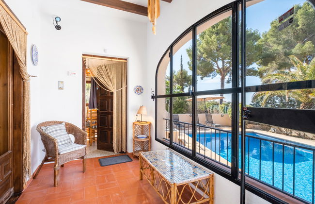 Casa de 4 quartos em Benissa com piscina privada e jardim - Foto 9
