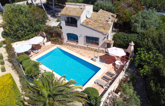 Casa de 4 quartos em Benissa com piscina privada e jardim - Foto 24