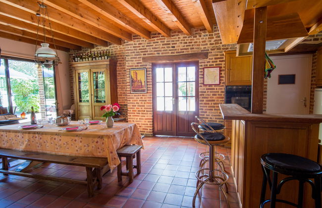 Casa de 4 quartos em La Chapelle-Saint-Sauveur com piscina privada e jardim - Foto 30