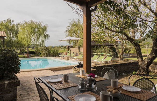 Apartamento de 2 quartos em Montefiascone com piscina e jardim - Foto 37