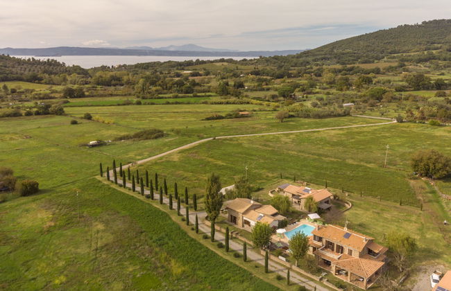 Apartamento de 2 quartos em Montefiascone com piscina e jardim - Foto 21