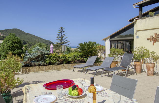 Apartamento de 3 quartos em Saint-Cyr-sur-Mer com piscina e jardim - Foto 16