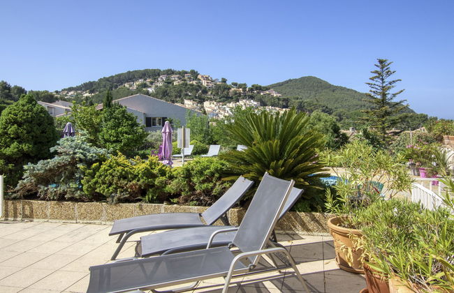 Apartamento de 3 quartos em Saint-Cyr-sur-Mer com piscina e jardim - Foto 15