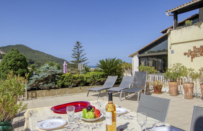 Apartamento de 3 quartos em Saint-Cyr-sur-Mer com piscina e jardim - Foto 4