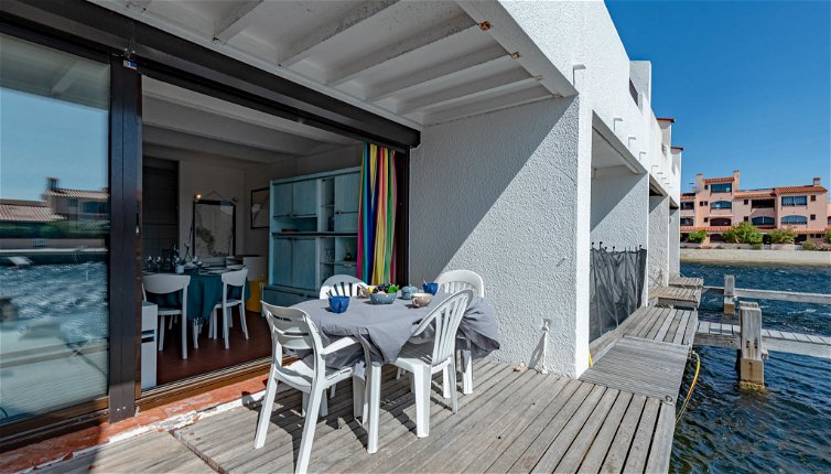 Foto 1 - Casa de 2 habitaciones en Le Barcarès con terraza y vistas al mar