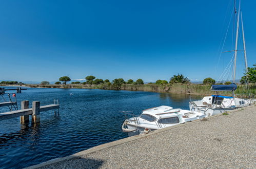 Foto 40 - Casa de 2 habitaciones en Le Barcarès con terraza y vistas al mar