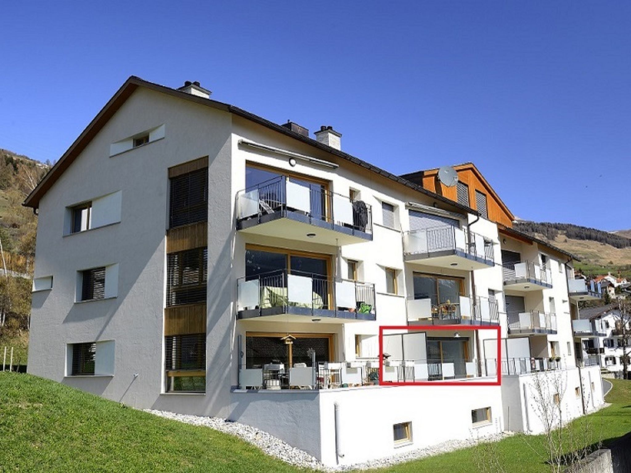 Foto 19 - Apartment mit 2 Schlafzimmern in Scuol mit blick auf die berge