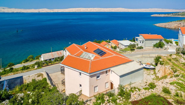 Apartment mit 2 Schlafzimmern in Karlobag mit schwimmbad - Foto 4