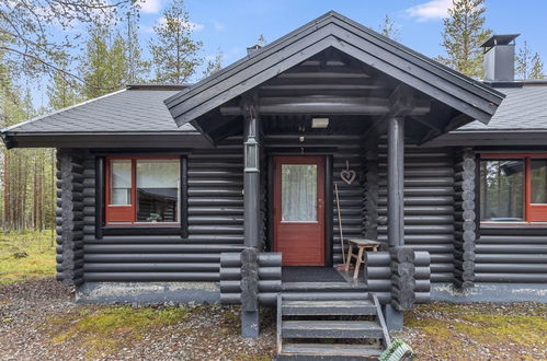 Foto 15 - Haus mit 1 Schlafzimmer in Kolari mit sauna und blick auf die berge