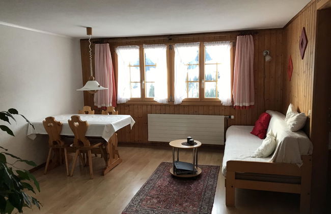 Apartamento de 2 quartos em Adelboden com jardim - Foto 32