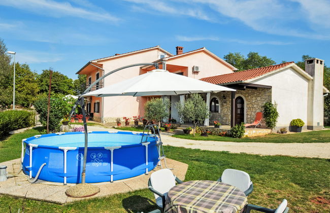 Casa de 2 quartos em Kanfanar com piscina e jardim - Foto 18