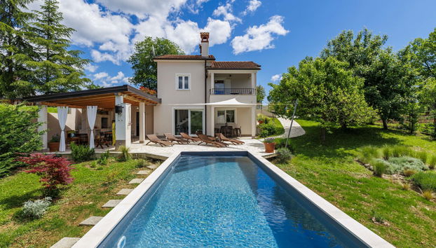 Casa de 4 quartos em Cerovlje com piscina privada e jardim - Foto 3