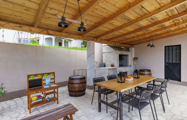 Casa de 4 quartos em Cerovlje com piscina privada e jardim - Foto 11