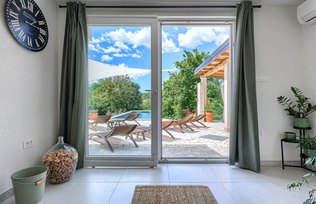 Casa de 4 quartos em Cerovlje com piscina privada e jardim - Foto 24